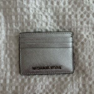 Michael Kors Metallic Card Holder